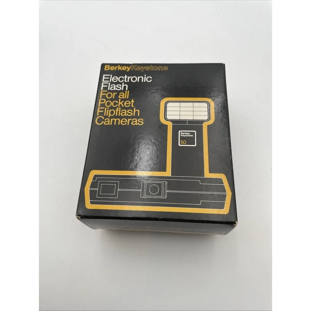New! BERKEY KEYSTONE 50 ELECTRONIC FLASH